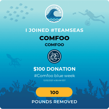 ComFoo Blue Week kampanj i samarbete med #TeamSeas för att rensa haven från skräp