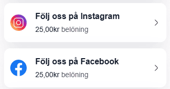 ComFoo Rewards – poängräknare